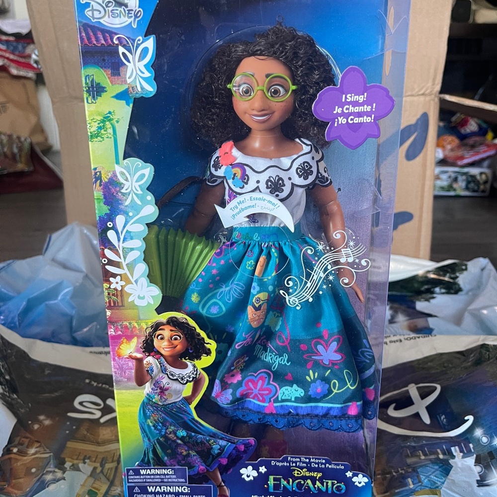 Disney Encanto Mirabel Singing Doll with Blue and Purple Design